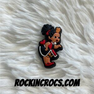 Alice in Wonderland Croc Charm